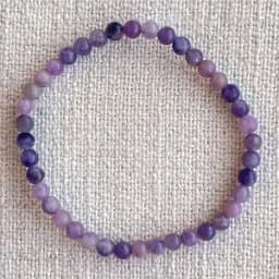 lepidolite - 4mm - Image 2