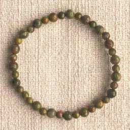 Unakite - 4mm & 6mm